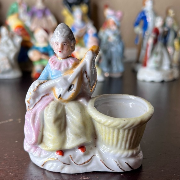 Made in Occupied Japan Toothpick Holder Art Vintage 94s Made In